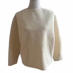 Zara Cream Long Sleeve Top